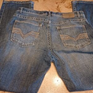 Men's buckle bke Tyler straight leg jeans 34R